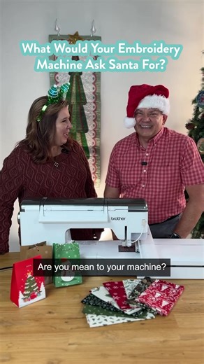 ✉️ 📬 🎅 If your Embroidery Machine could write a 𝑙𝑒𝑡𝑡𝑒𝑟 𝑡𝑜 𝑆𝑎𝑛𝑡𝑎, what would it say? www.DesignsByJuJu.com | Designs by JuJu