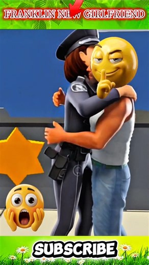 franklin found new police girlfriend 😍 | Indian Bikes Driving 3d 🎉 | #shorts​