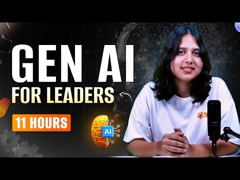 Generative AI For Leaders Full Course (2026) | Intellipaat