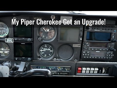 ✈️ My Piper Cherokee Got a Huge Avionics Upgrade! Full Walkthrough & First Flight