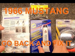 Upgrading Dash Lights in a 1966 Mustang