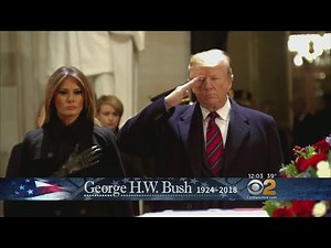 Trump, Nation Pay Tribute George H.W. Bush