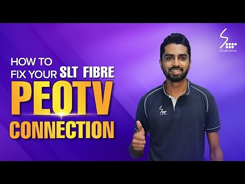 Fix your Fibre PEOTV connection