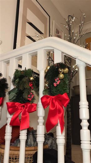 24K views · 40 reactions | Ideal Home's 12 Days of Festive Hacks: Pool noodles are the viral Christmas decorating must-have this year! Here's a super easy hack to use one to decorate your stair spindles #idealhome #DIY #christmashacks | Ideal Home | Facebook