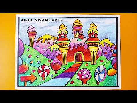 IMAGINARY DRAWING || CANDY LAND ‪@VipulSwamiArts‬