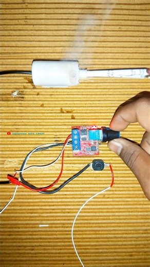 | how to make smoke machine |#experiment #dcmotor #project #tech