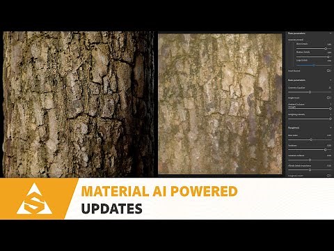 Substance Alchemist 2020.3 Image to Material AI Powered Updates | Adobe Substance 3D
