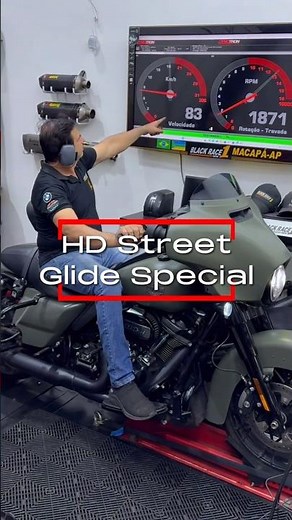 🏍️ Top Speed Dyno Test: Harley‑Davidson Street Glide Special & Suzuki Hayabusa 1300 #topspeed
