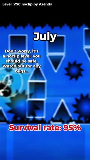 Your month, your Geometry Dash level 3 #shorts