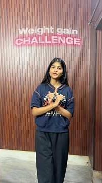 WEIGHT GAIN challenge 🫣| in just 1 month 😲| how to gain weight ??| #weightgain #challenge