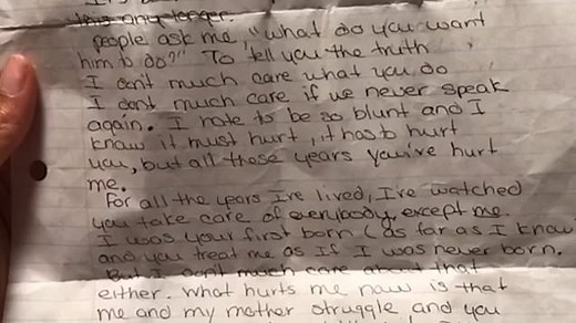 Alicia Keys shares letter she wrote to her father as a teenager