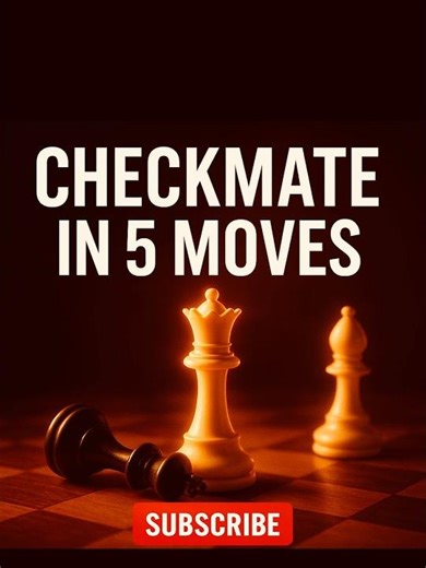 Checkmate in 5 Moves 🔥 | Easy Trap for Beginners ♟️🔥💥 #chess #chessgame