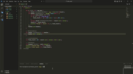 rust vs golang 多线程浮点运算，rust为啥这么慢