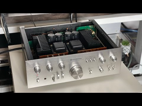 Kenwood KA-7300 - Legendary Amplifier - A Look Inside ( Part 2 )