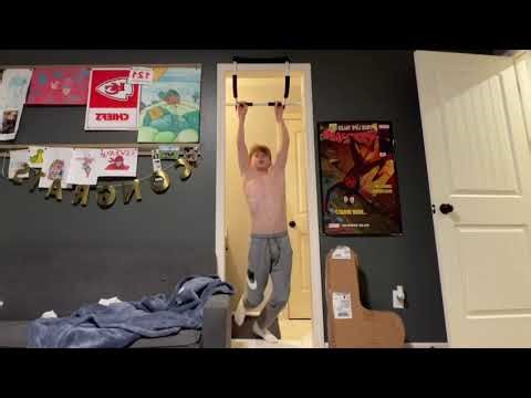 Day 10 of adding 1 pull-up every day until 100￼