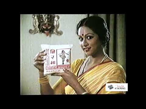 Retro classic Indian ad for washing powder Nirma!