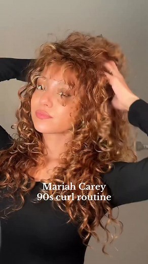 CELEB HAIRSTYLE SERIES: Mariah Carey 🎶 this one shocked me ✋🏼 Products used: - @isima curls don’t lie - @notyourmothers mousse - @cakebeauty mousse #mariahcarey #90scurls #curlyhairroutine #curlroutine #curlyhairinspo | Jazvnessa