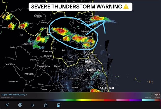 Severe Thunderstorm Warning in Queensland: Stay Informed