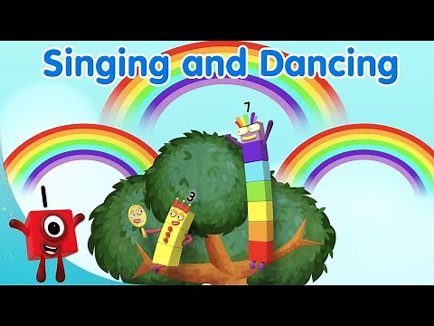 ‪@Numberblocks‬ - Singing and Dancing! 🎶 | Learn to Count | ‪@Blocks-Universe‬