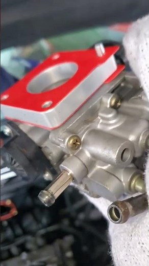Wagon R throttle spacer installation Torque feeling has increased.