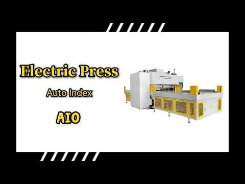 Electric Press -- Automatic Index Die Cutter -- Servo Die Cutter (AIO)
