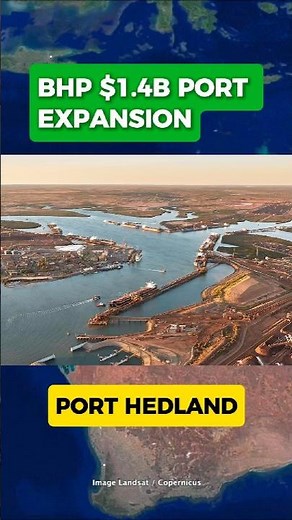 BHP’s $1.4B Port Hedland Expansion (Explained in 25s)