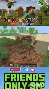 🔥 Friends Only SMP – Day 1 | New Phase Begins LIVE!