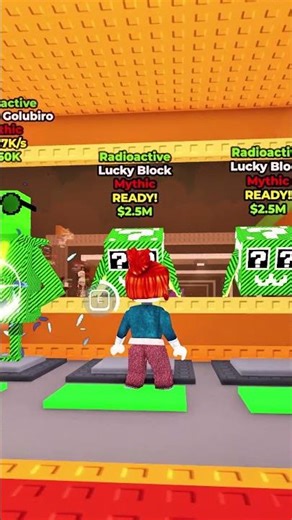 I Opened All Mythic Radioactive Lucky Blocks In Steal a Brainrot 😂😮 #stealabrainrot