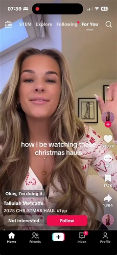 before i start- 😄 #christmashaul #tallulahmetcalf #fyp #newyears2026