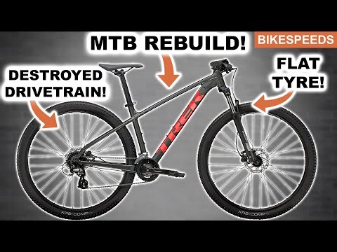 Trek Marlin Rebuild Service! Mountain Bike Service!