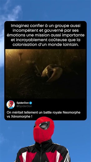 ALIEN: COVENANT - "Attaque du Néomorphe" (2017)