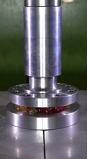 Gummy Bears vs Hydraulic Press — Sticky, Stretchy Destruction!
