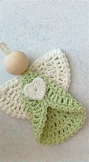 How to crochet a cute angel step by step