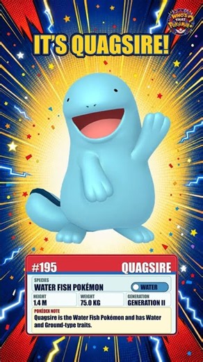 Were You Right? It's Quagsire!