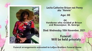 1.8K views · 14 reactions | Death Announcement 2nd December 2021 | GBN Grenada Broadcasting Network | Facebook