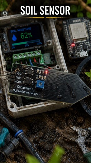 Capacitive Soil Moisture Sensor
