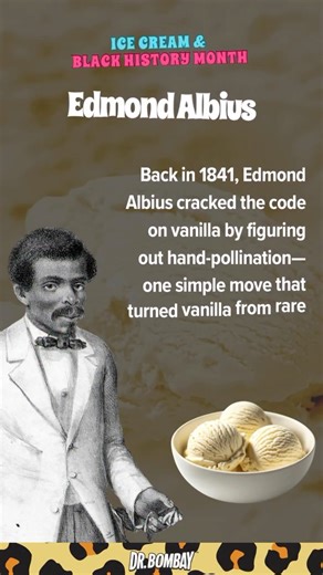 Dr. Bombay | In 1841, Edmond Albius discovered the hand-pollination method that made vanilla a global ingredient. Hand pollination is the manual... | Instagram