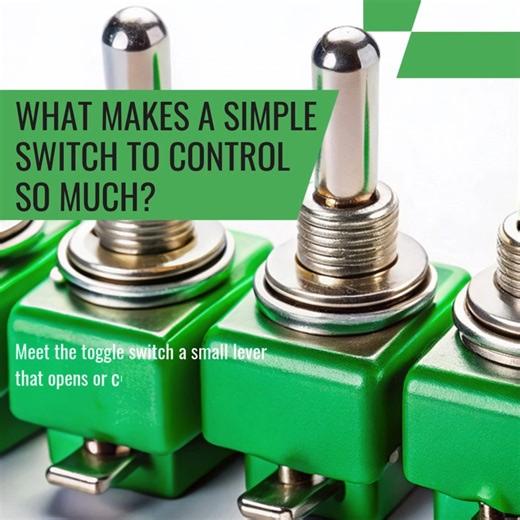 Power your next project with the right toggle switch! Our guide breaks down how these mechanical switches maintained or momentary control circuits in everyday devices, from smart home gadgets to automotive electronics. Understand the options, applications, and practical tips to make informed design choices here: https://bit.ly/4b5O7Uo | Newark Electronics