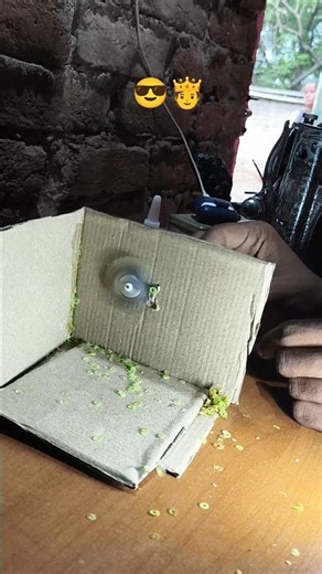 DC Motor chilli cutter machine /dcmotor project science 🔭🧪