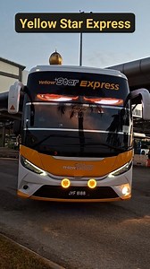 Yellow Star Express #TwJayaCoach #LarkinSentral | MR.BUS YEOB DM