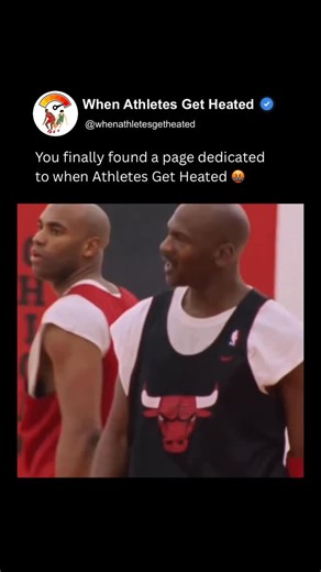 When Athletes Get Heated on Instagram: "Micheal Jordan 🔥 When Michael Jordan joined the Chicago Bulls, he didn’t just elevate a roster, he transformed the franchise’s identity by creating “The Jordan Standard,” an unforgiving culture built on relentless effort, accountability, and mental toughness. Practices became battlegrounds where teammates were pushed beyond comfort, forging resilience that translated into six championships. Alongside coach Phil Jackson and trust in the triangle offense, J