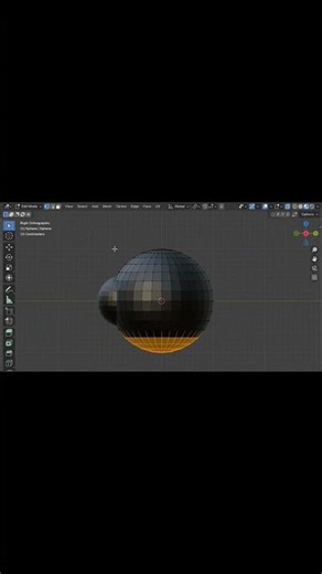 Billiards ball made with #blender3d #shorts #billiards #3dmodelling #animation