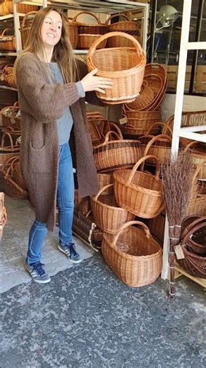 Choisissez un panier en osier, et dansez avec lui toute votre vie! 🌿 #osierjosephine #durable