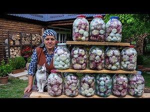 Harvesting and Pickling Organic Garlic