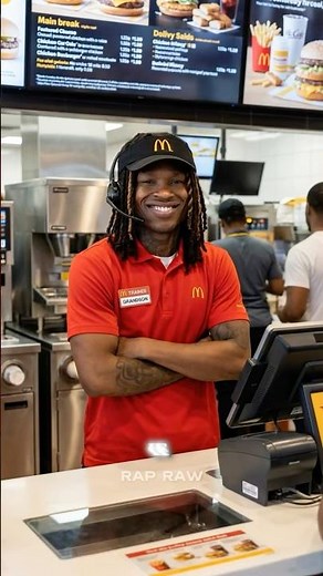 POV: King Von Takes Your Order at McDonald's 🍔🍟