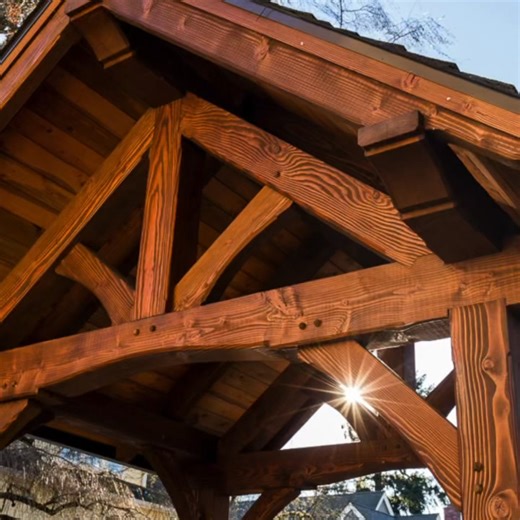 Timber framing isn’t just construction — it’s a craft, a tradition, and a passion. #TimberFraming #Handcrafted #MortiseAndTenon #WoodJoinery #BuiltByHand | Frame Work Plus, Inc