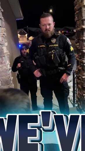 “The Police Caught the Intruder… But the Boy Couldn’t Believe Who It Was 😨”