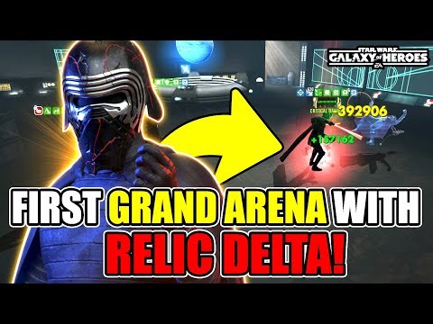 My First Experience With Relic Delta In Grand Arena! What Counter Is Still Working?? | SWGoH