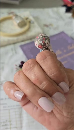 Thimble Pincushion Ring-thimble Hollow Keepsake Stitchers Ring With Adjustable Size Band - Etsy