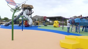 Brighton’s newest park in the Cherry Meadows neighborhood is now open — and it’s all about nature! Inspired by wetlands and pollinators, the park features honeycomb climbing structures, a dragonfly climber, and a towering slide that’s fun for all ages. Watch the video below to see how the city prioritized sustainability in the park’s design: | City of Brighton, Colorado Government